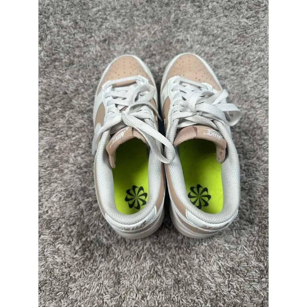 Nike Dunk Low Next Nature Beige Sail Women 7.5 Tan Beige Neutral Low Top Sneaker